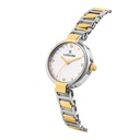 Logues Quartz Analogue Silver Dial Steel Metal Strap Watch For Women (2)