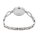 Logues Quartz Analogue Grey Dial Rose Two Tone Metal Strap Watch For Women (3)