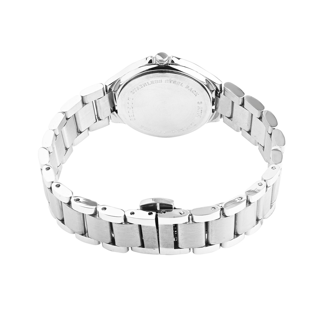 Logues Quartz Analogue Green Dial Steel Metal Strap Watch For Women (3)
