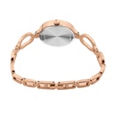 Logues Quartz Analogue Rose Dial Rose Metal Strap Watch For Women (3)
