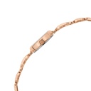 Logues Quartz Analogue Rose Dial Rose Metal Strap Watch For Women (4)
