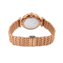 Logues Quartz Analogue Rose Dial Rose Metal Strap Watch For Women (3)