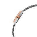 Logues Quartz Analogue Silver Dial Rose Two Tone Metal Strap Watch For Women (4)
