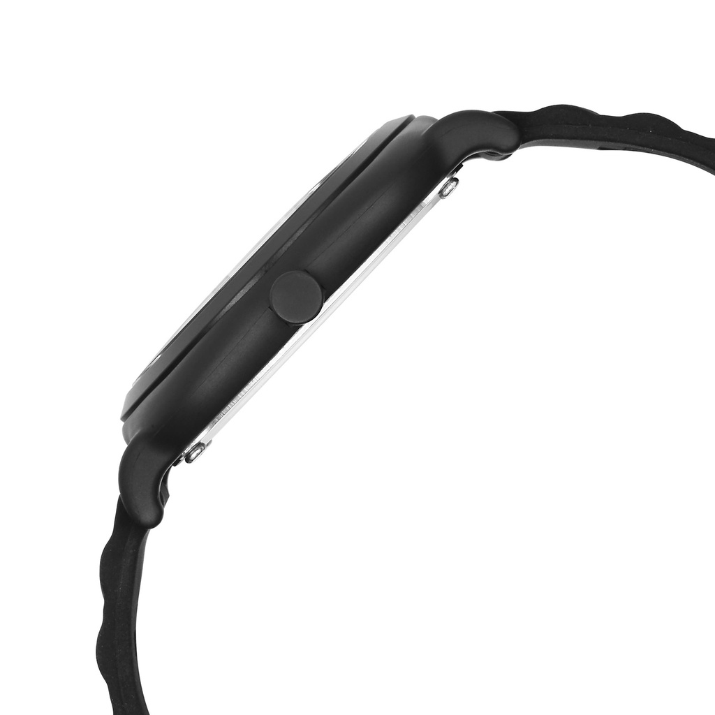 Fastrack Hype All Black Quartz Analog Black Dial With Black Silicone Strap Watch For Unisex (4)