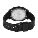 Fastrack Hype All Black Quartz Analog Black Dial With Black Silicone Strap Watch For Unisex (5)
