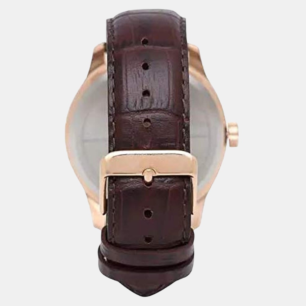 Timex Signio Men Quartz Blue Dial Multi-Function Leather Watch TW0TG7601 (2)
