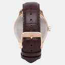 Timex Signio Men Quartz Blue Dial Multi-Function Leather Watch TW0TG7601 (2)