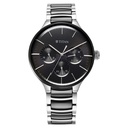 Titan Ceramic Fusion Multifunction Black Dial Stainless Steel With Ceramic Links Strap Watch For Men (2)