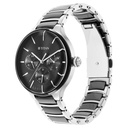 Titan Ceramic Fusion Multifunction Black Dial Stainless Steel With Ceramic Links Strap Watch For Men (5)