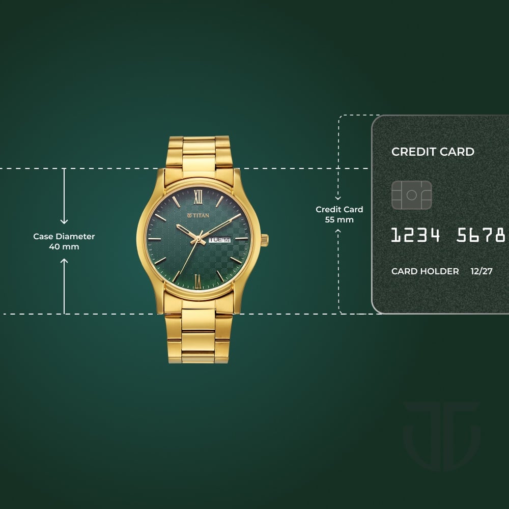 Titan Karishma Regal Classic Day-Date Men's Dress Watch (4)