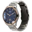 Titan Regalia Opulent Quartz Analog Silver Dial Silver Stainless Steel Strap Watch for Men