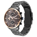 Titan Maritime Anthracite Dial Quartz Multifunction Stainless Steel Strap watch for Men