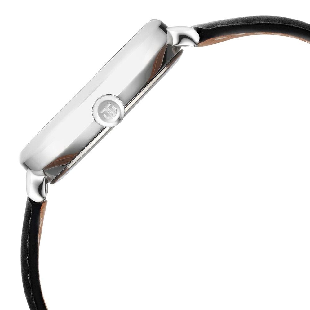 Titan Neo Curve Quartz Analog with Date Anthracite Dial Black Leather Strap Watch for Men