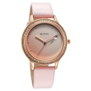 Titan Purple Glam It Up Pink Dial Analog with Date Strap Watch for Women