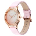 Titan Purple Glam It Up Pink Dial Analog with Date Strap Watch for Women