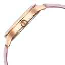 Titan Purple Glam It Up Pink Dial Analog with Date Strap Watch for Women