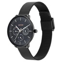 Titan Women's Svelte Green: Multi-Function Watch with Metal Strap