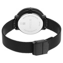 Titan Women's Svelte Green: Multi-Function Watch with Metal Strap