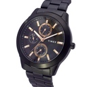 Timex Fashion Men's Black Dial Round Case Multifunction Function Watch -TWEG18508