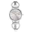 Titan Workwear Blue Dial Women Watch With Stainless Steel Strap