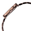 Titan Purple Stackables Quartz Analog Black Dial Stainless Steel Strap Watch for Women