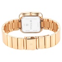 Titan Purple Stackables Quartz Analog White Dial Stainless Steel Strap Watch for Women