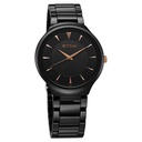 Titan Regalia Ceramics Quartz Analog Black Dial Black Color Ceramic Strap Watch For Men