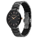 Titan Regalia Ceramics Quartz Analog Black Dial Black Color Ceramic Strap Watch For Men