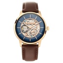 Titan Automatics Blue Dial Automatic Leather Strap watch for Men