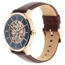 Titan Automatics Blue Dial Automatic Leather Strap watch for Men
