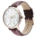 Titan Urban Magic Silver Dial Quartz Multifunction Leather Strap watch for Men