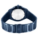 Titan Classic Slim Quartz Analog with Date Blue Dial Stainless Steel Strap Watch for Men