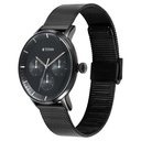 Titan Modern Classics Black Dial Quartz Multifunction Stainless Steel Strap watch for Men
