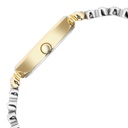 Titan Raga Showstopper Quartz Analog Silver Dial Metal Strap Watch for Women