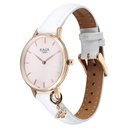 Titan Raga Showstopper Quartz Analog Mother Of Pearl Dial Metal Strap Watch For Women