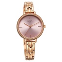Titan Raga Showstopper Quartz Analog Pink Dial Metal Strap Watch for Women