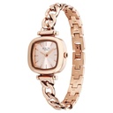 Titan Raga Showstopper Quartz Analog Rose Gold Dial Metal Strap Watch For Women