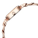 Titan Raga Showstopper Quartz Analog Rose Gold Dial Metal Strap Watch For Women