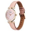 Titan Raga Showstopper Quartz Analog Pink Dial Leather Strap Watch For Women