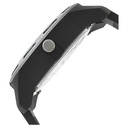 Fastrack Quartz Analog Silver Dial Plastic Strap Watch for Guys