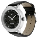 Fastrack Quartz Analog Grey Dial Leather Strap Watch for Guys