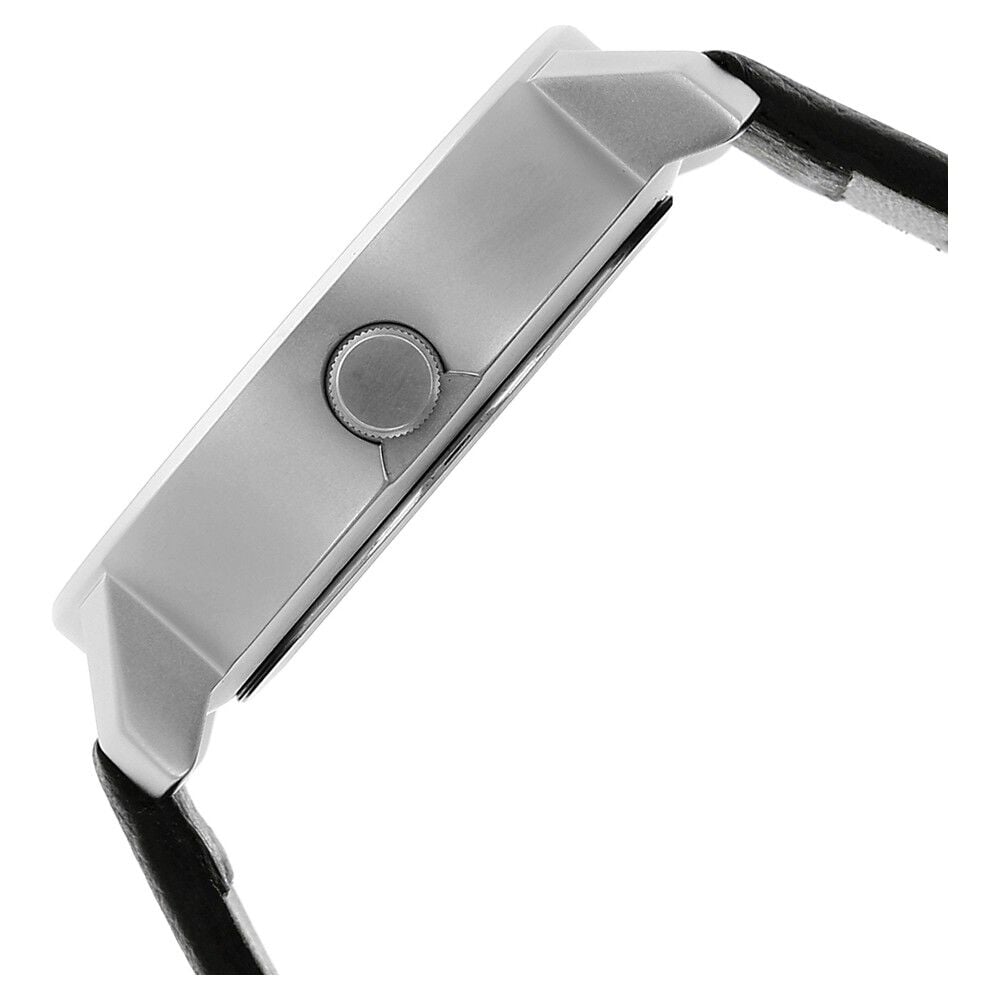 Fastrack Quartz Analog Grey Dial Leather Strap Watch for Guys
