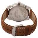 Fastrack Quartz Analog Black Dial Leather Strap Watch for Guys