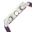 Fastrack Quartz Analog White Dial Leather Strap Watch for Guys