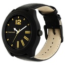 Fastrack All Nighters Quartz Analog Grey Dial Leather Strap Watch for Guys