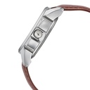 Fastrack Exuberant Quartz Analog White Dial Leather Strap Watch for Guys