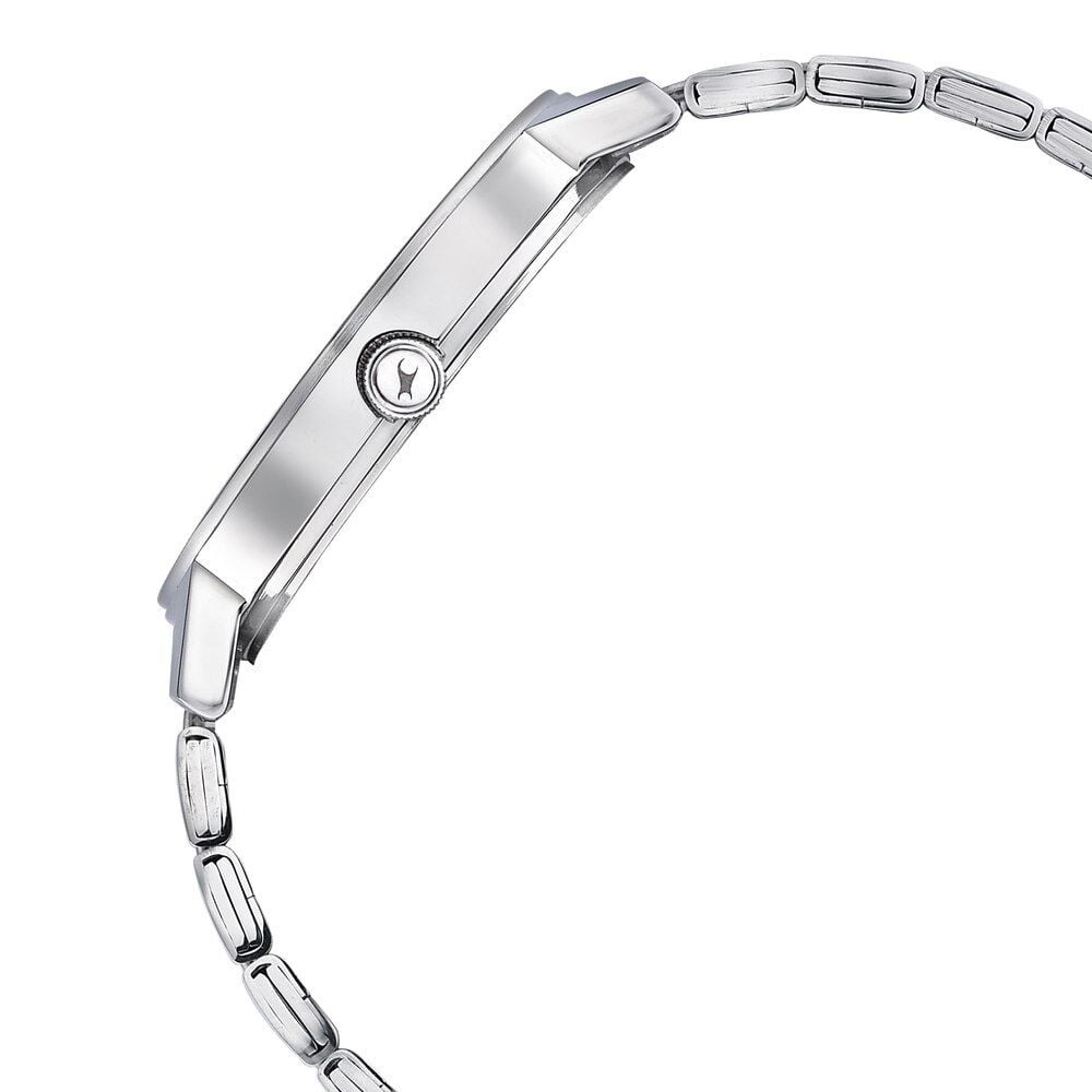 Fastrack Dial It Up Quartz Multifunction Silver Dial Stainless Steel Strap Watch for Guys