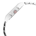 Fastrack Gamify Quartz Analog with Day and Date Black Dial Metal Strap Watch for Guys