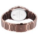 Fastrack Quartz Analog Black Dial Brown Stainless Steel Strap Watch for Guys