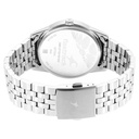 Fastrack Stunners Quartz Analog Silver Dial Metal Strap Watch for Guys